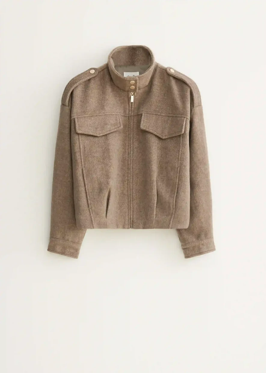 Picture of Cropped Zip Jacket