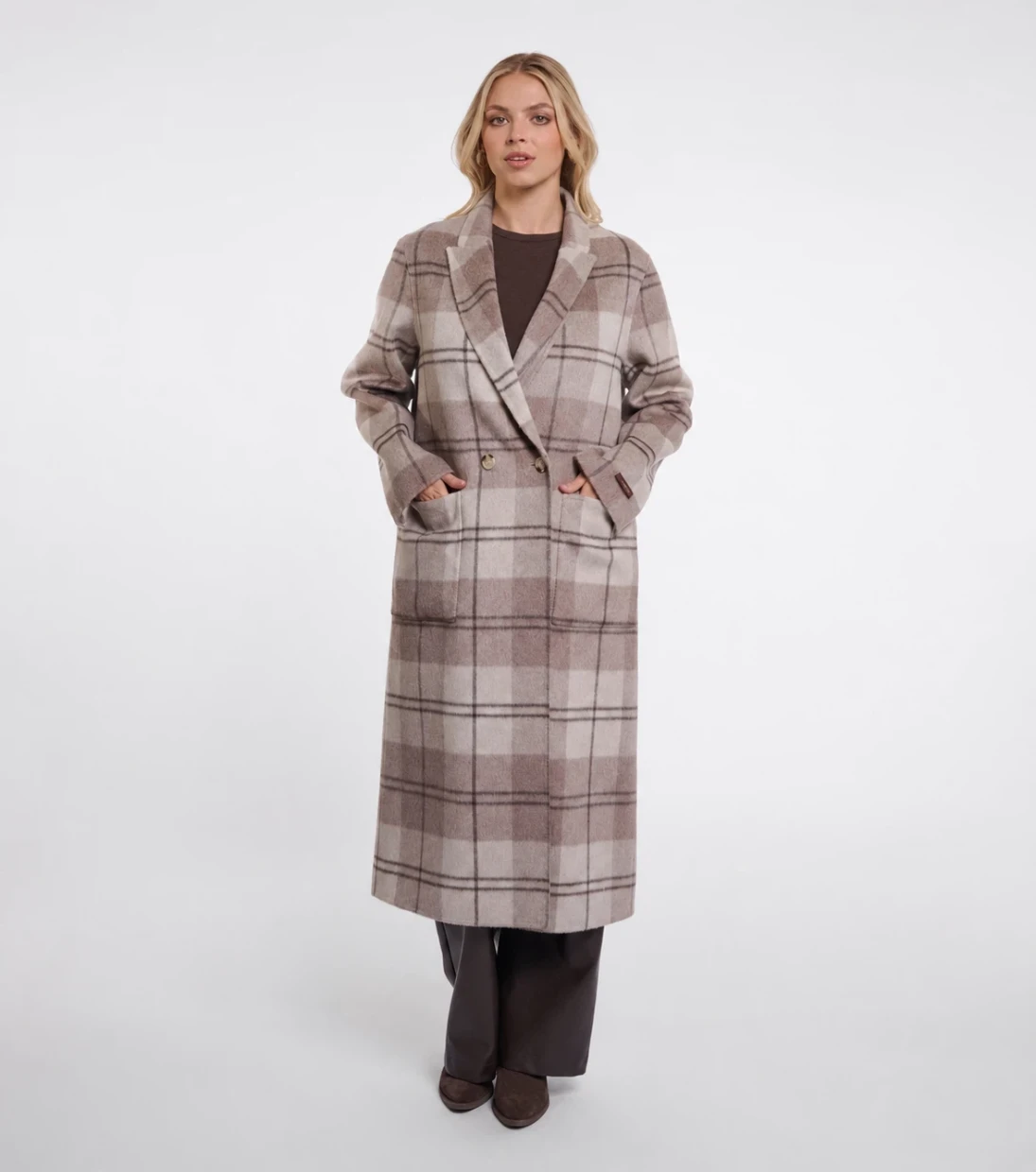 Picture of Reversible Wool Blend Coat