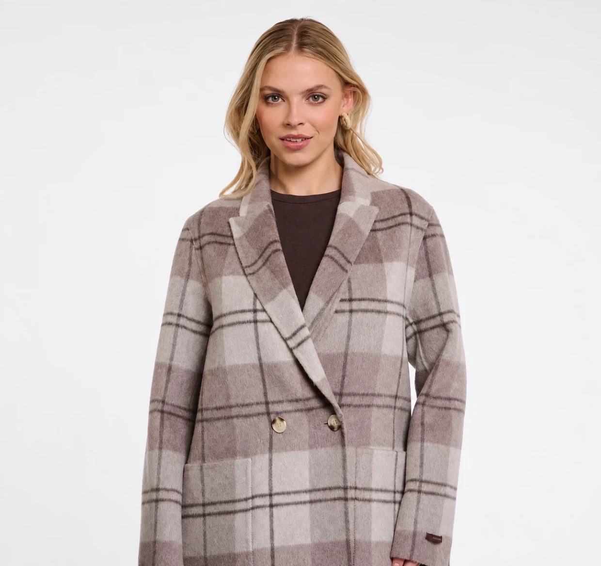 Picture of Reversible Wool Blend Coat