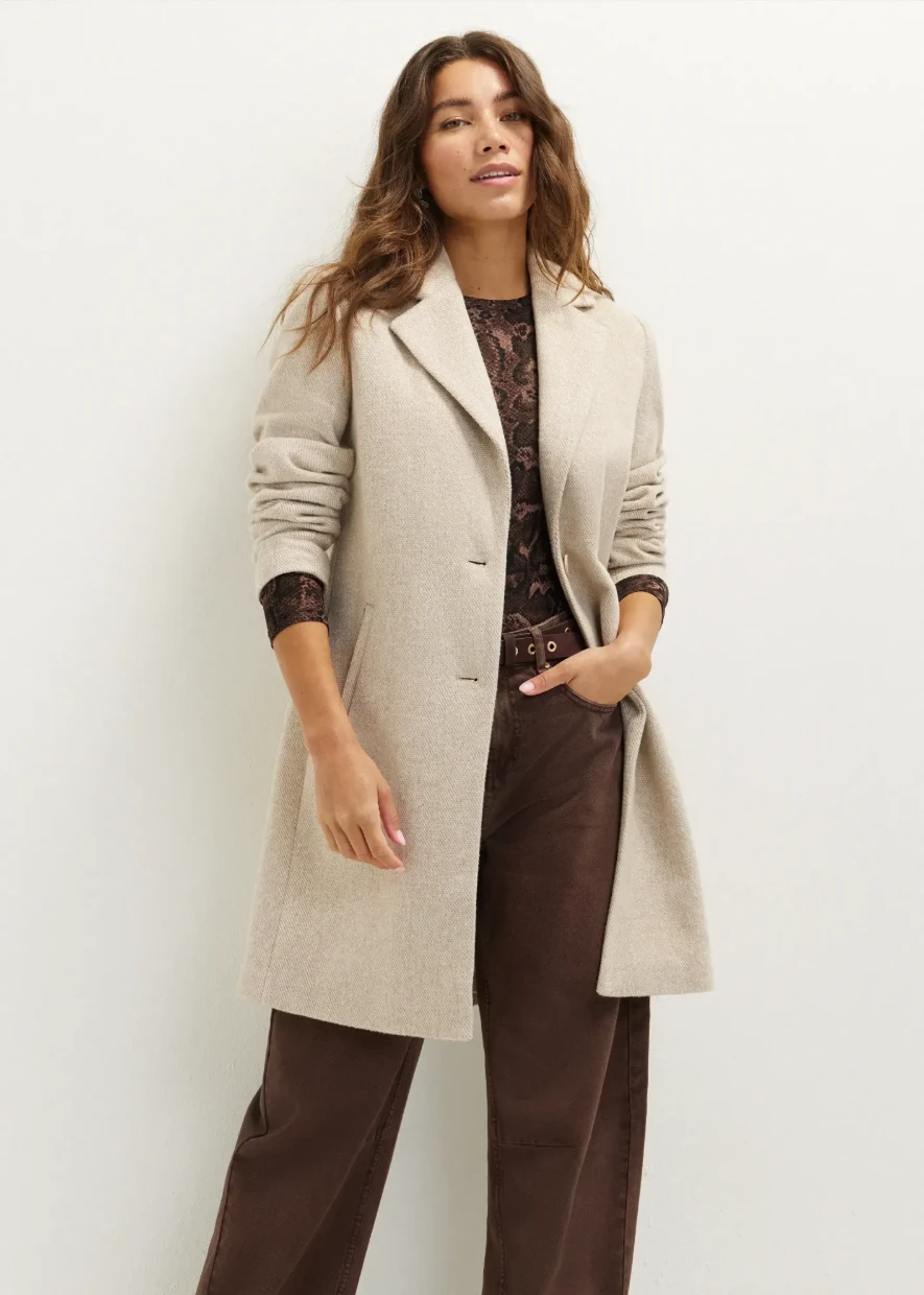 Picture of Elara Wool Blend Coat
