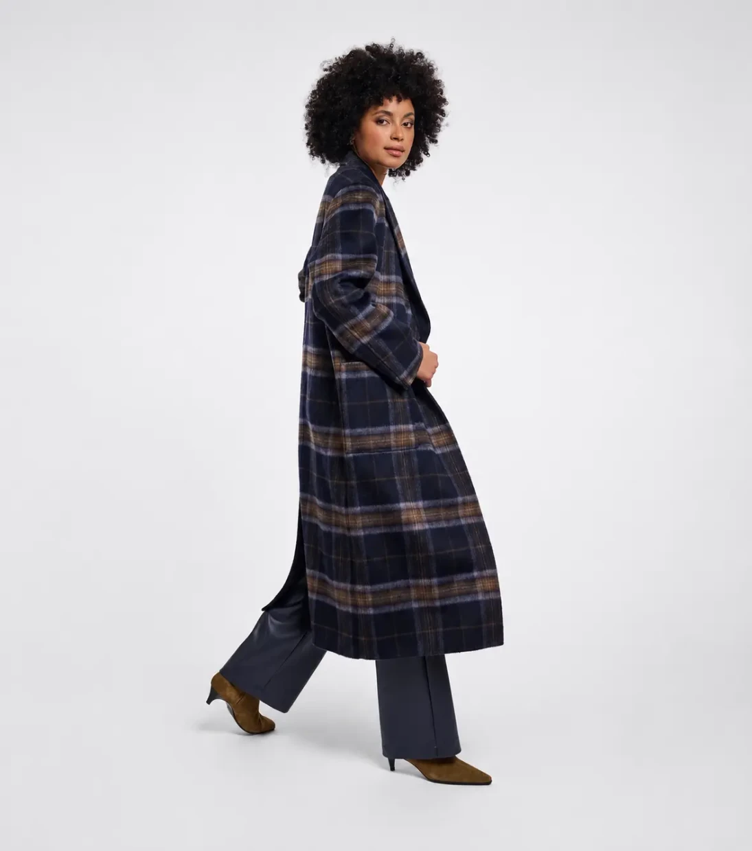 Picture of Reversible Wool Blend Coat