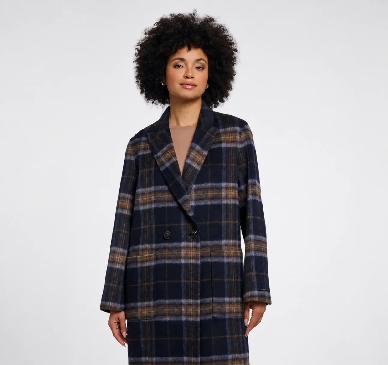 Picture of Reversible Wool Blend Coat