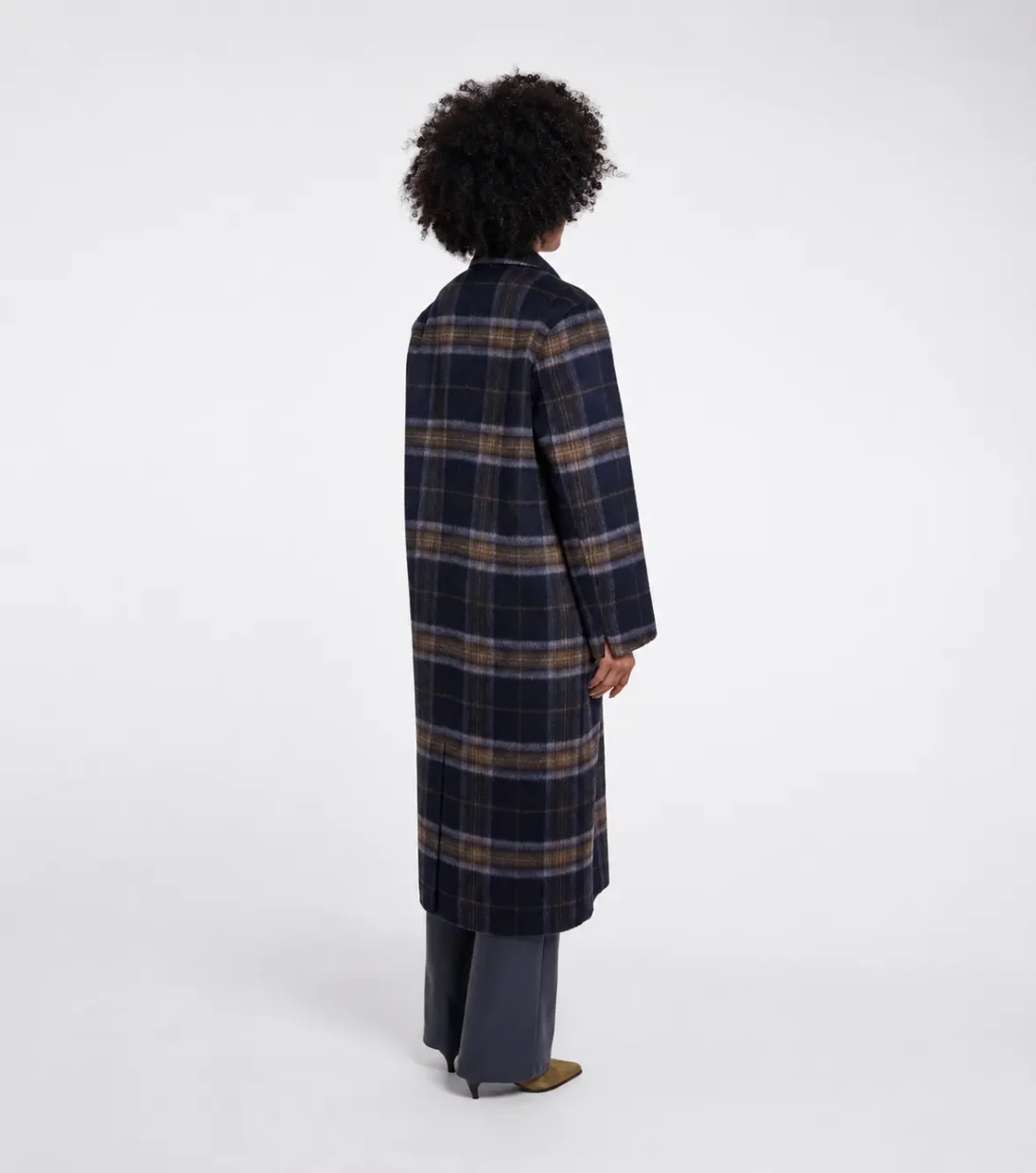 Picture of Reversible Wool Blend Coat