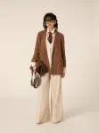 Picture of Double-breasted linen-blend blazer