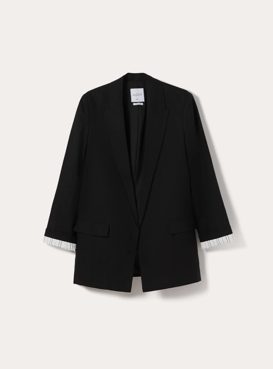 Picture of Open Linen Blend Blazer
