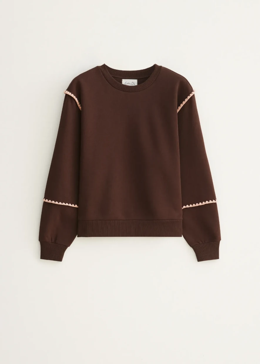 Picture of Sweater with scalloped details