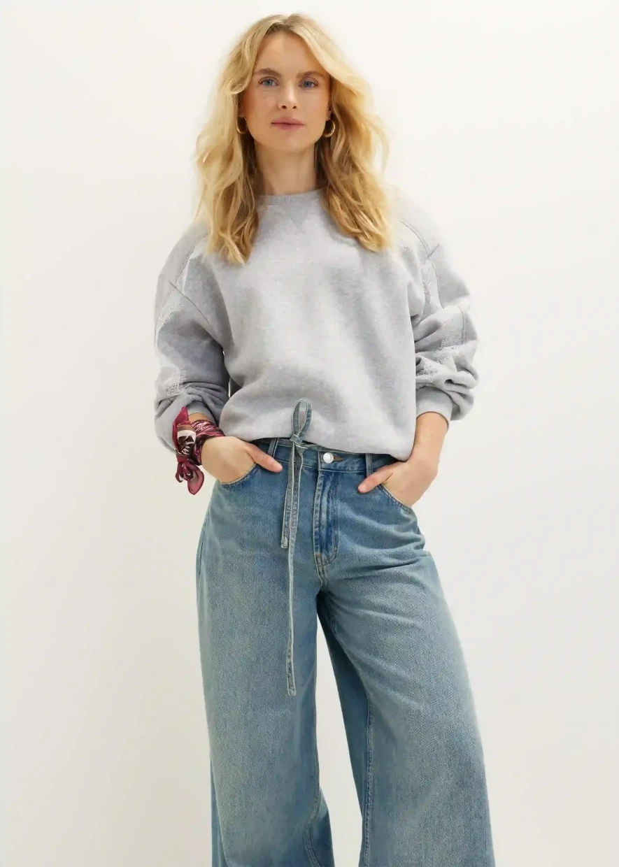 Picture of Sweater with lace detail