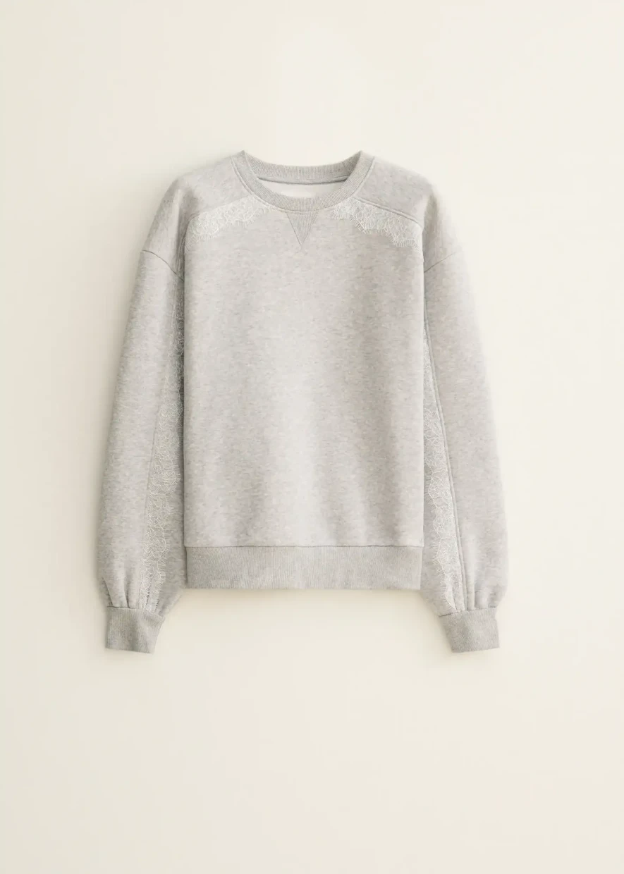 Picture of Sweater with lace detail