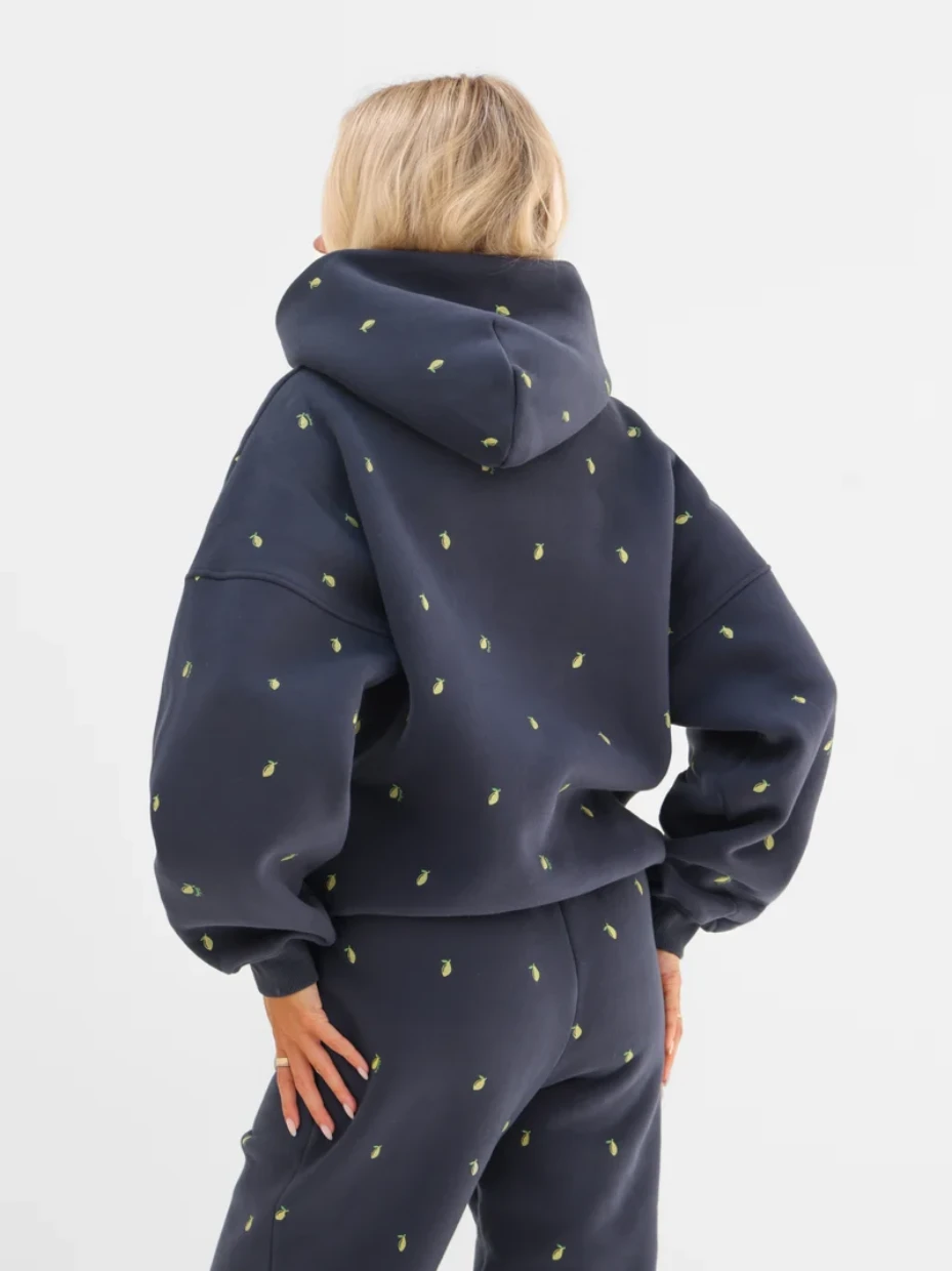 Picture of Rhea Cherry Print Hoodie