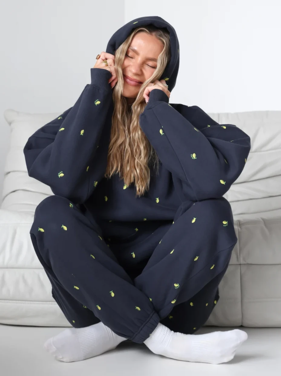 Picture of Rhea Cherry Print Hoodie