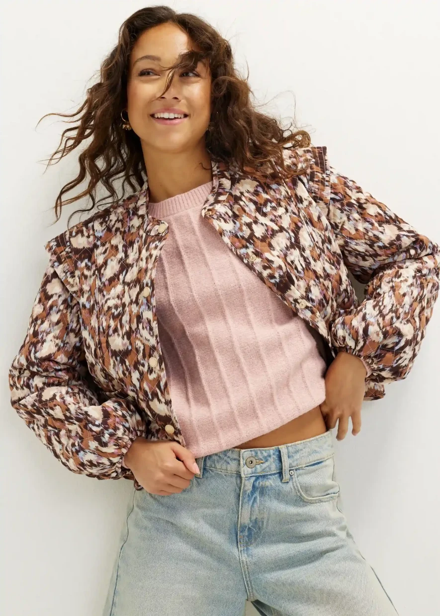 Picture of Printed Denim Jacket