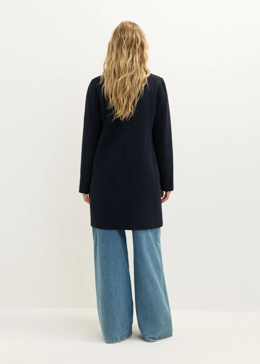Picture of Longline Wool Blend Coat