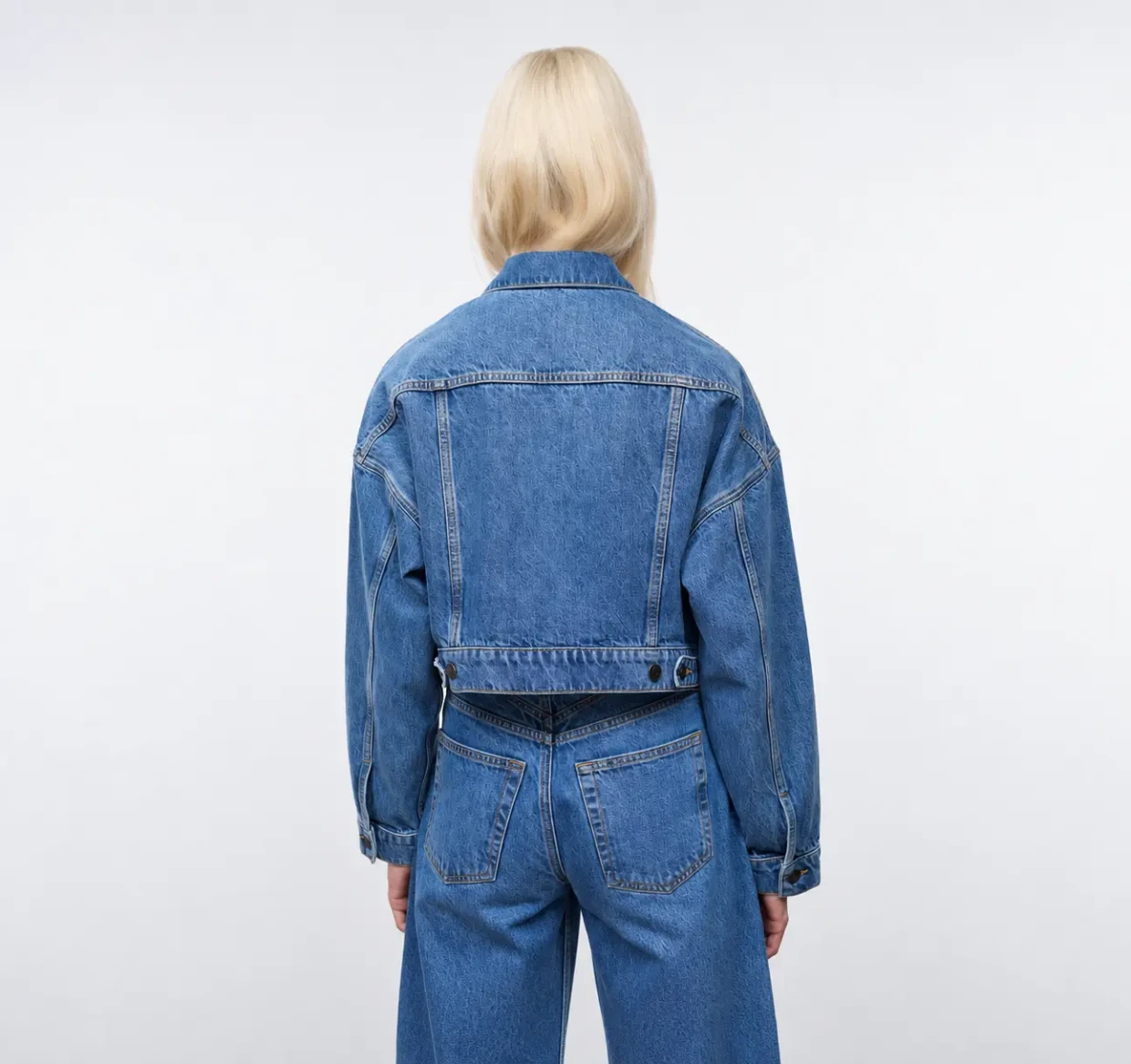 Picture of Cropped Denim Jacket
