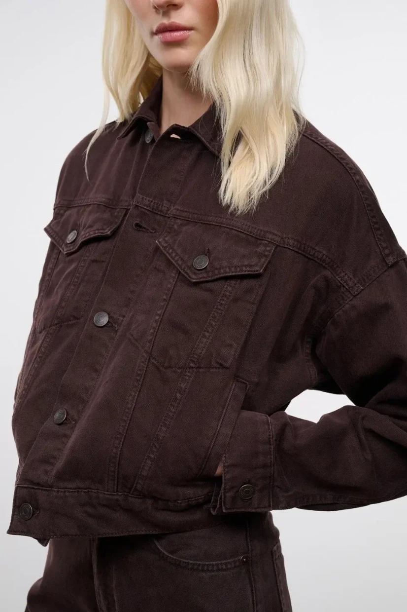 Picture of Cropped Denim Jacket
