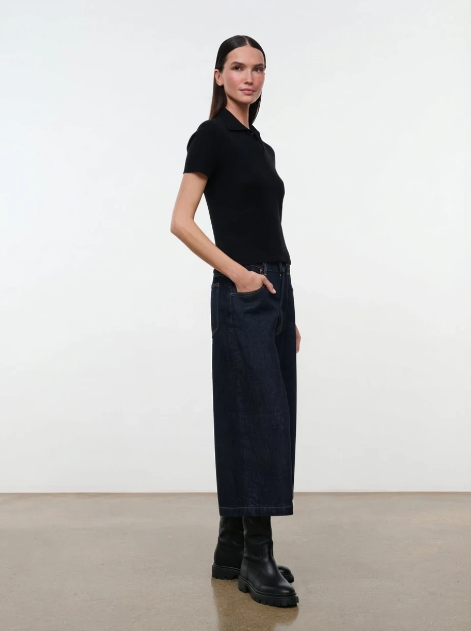 Picture of Hunter Indigo Culotte Jean