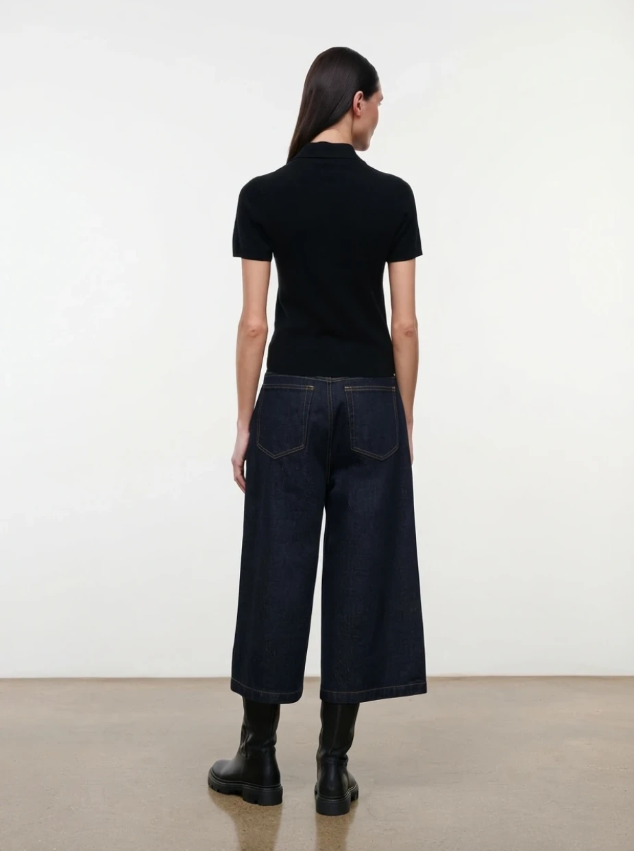 Picture of Hunter Indigo Culotte Jean