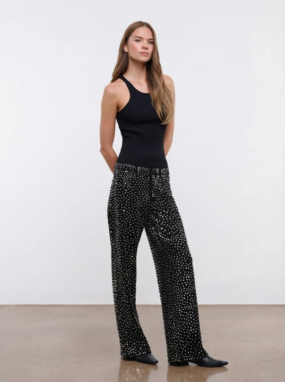 Picture of Gus Studded Relaxed Jean