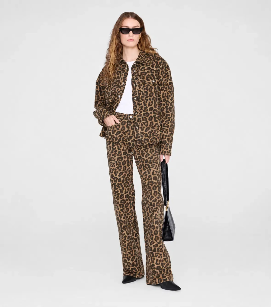 Picture of Leopard Denim Shirt