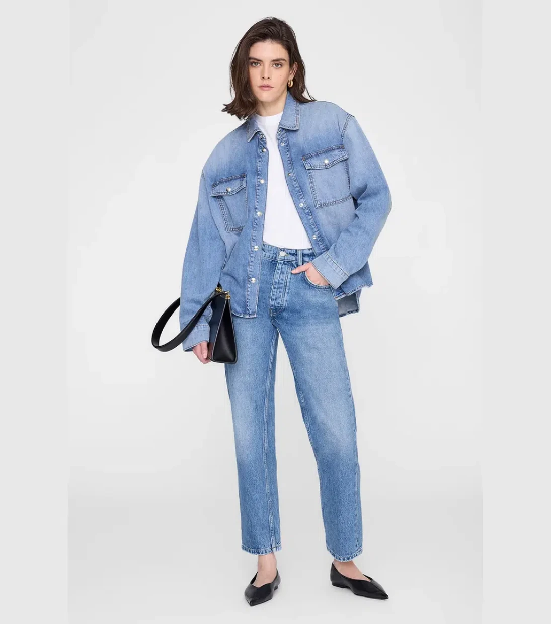 Picture of Leopard Denim Shirt