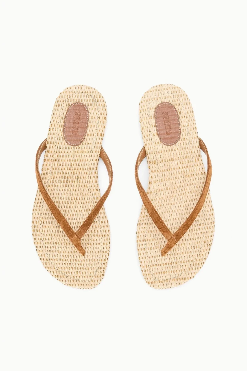 Picture of Elara Natural Thong Sandals