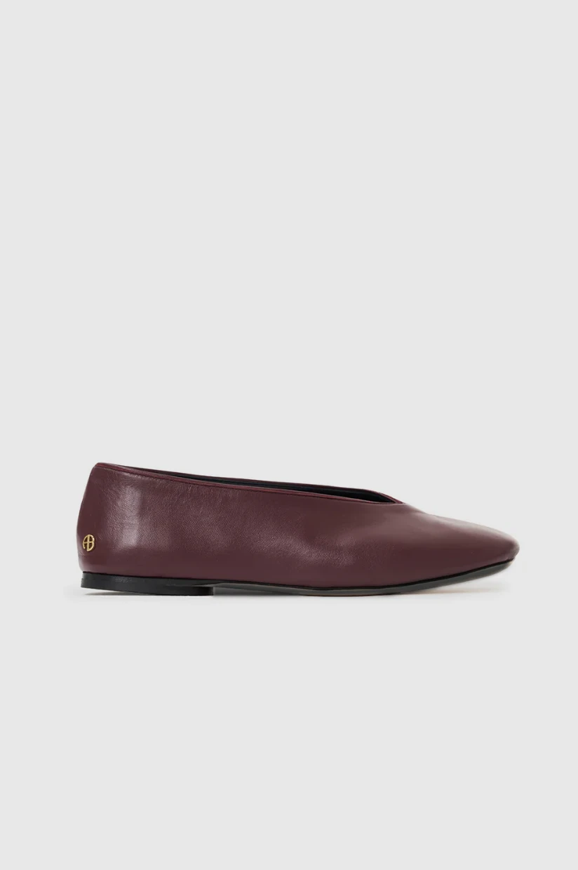 Picture of Ana Flats Smooth Leather