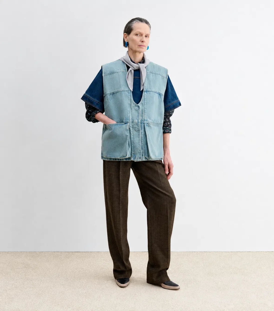 Picture of Denim Utility Vest