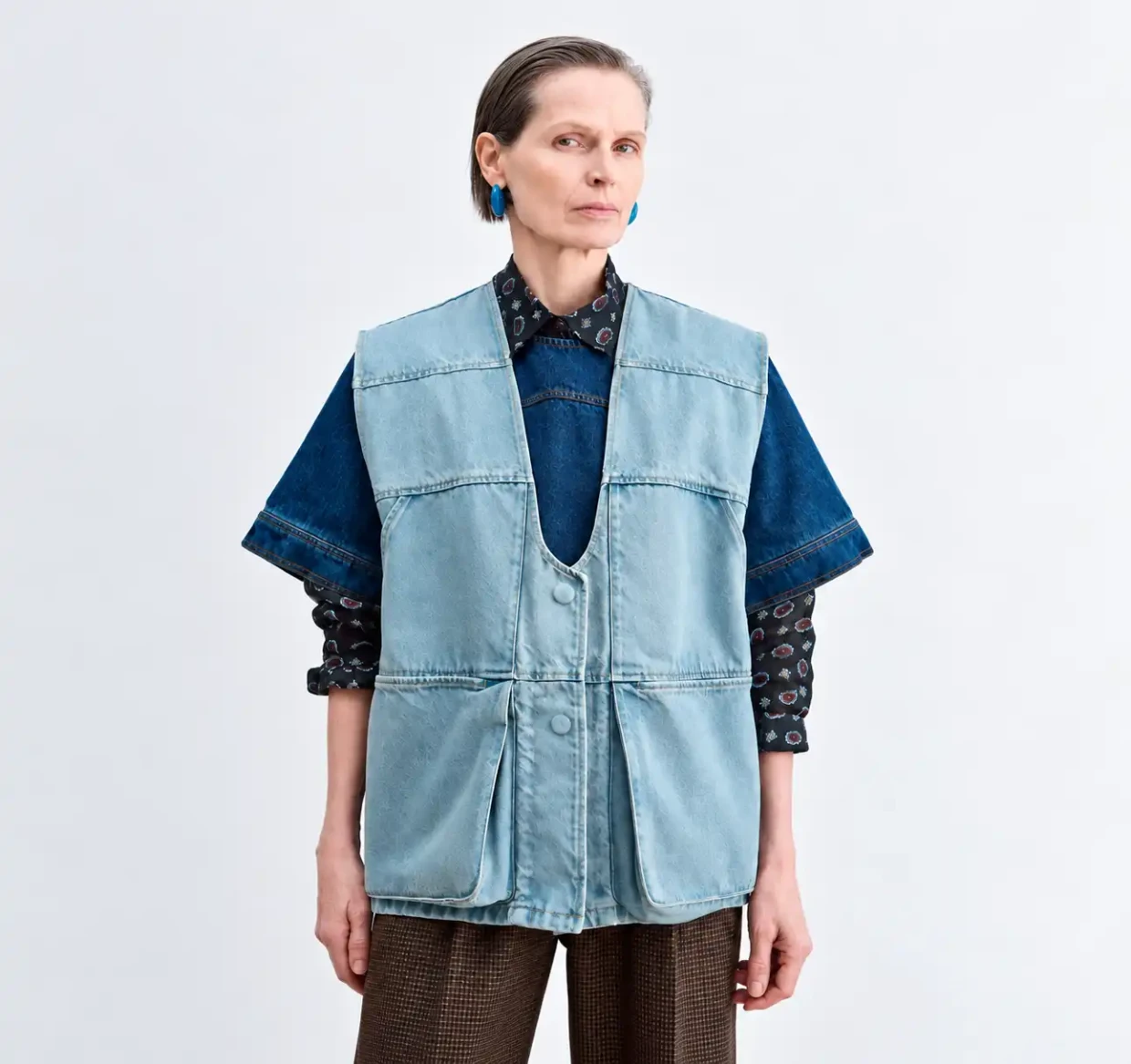 Picture of Denim Utility Vest