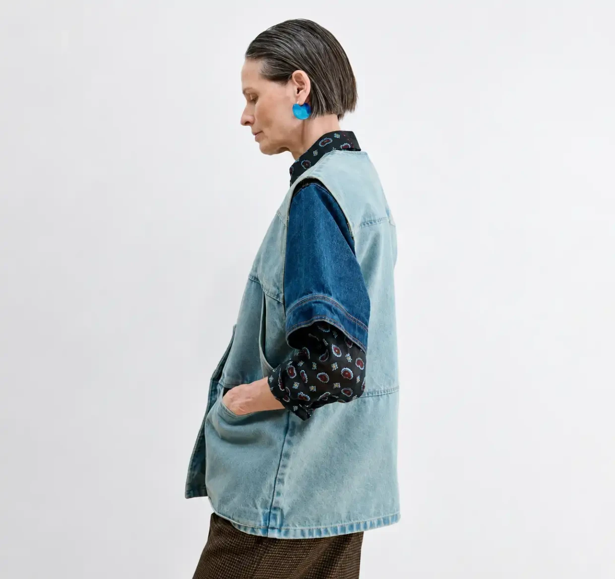 Picture of Denim Utility Vest