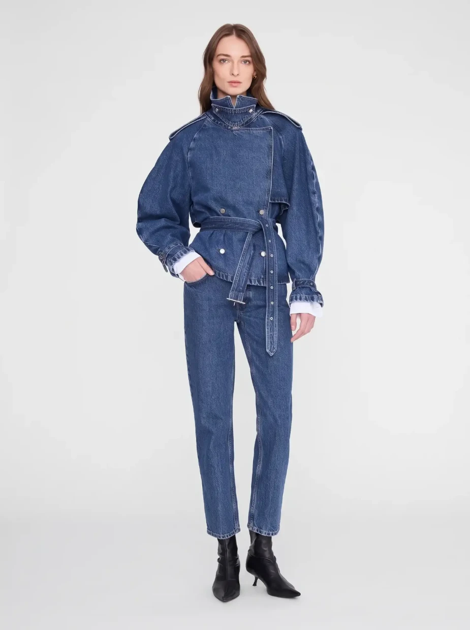 Picture of Denim Trench Jacket