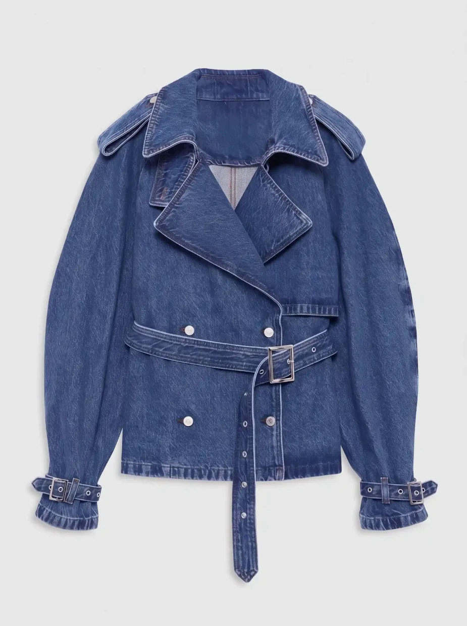 Picture of Denim Trench Jacket
