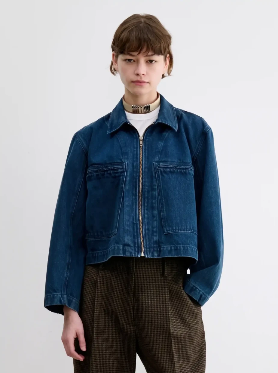 Picture of Denim Moto Jacket