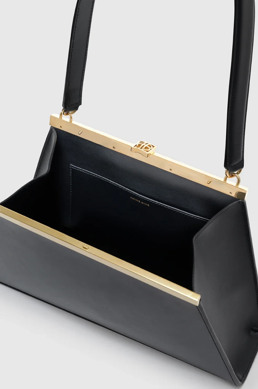 Picture of Structured Smooth Leather Bag