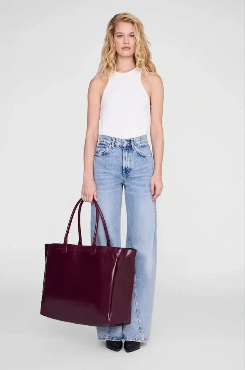 Picture of Grained Leather Tote