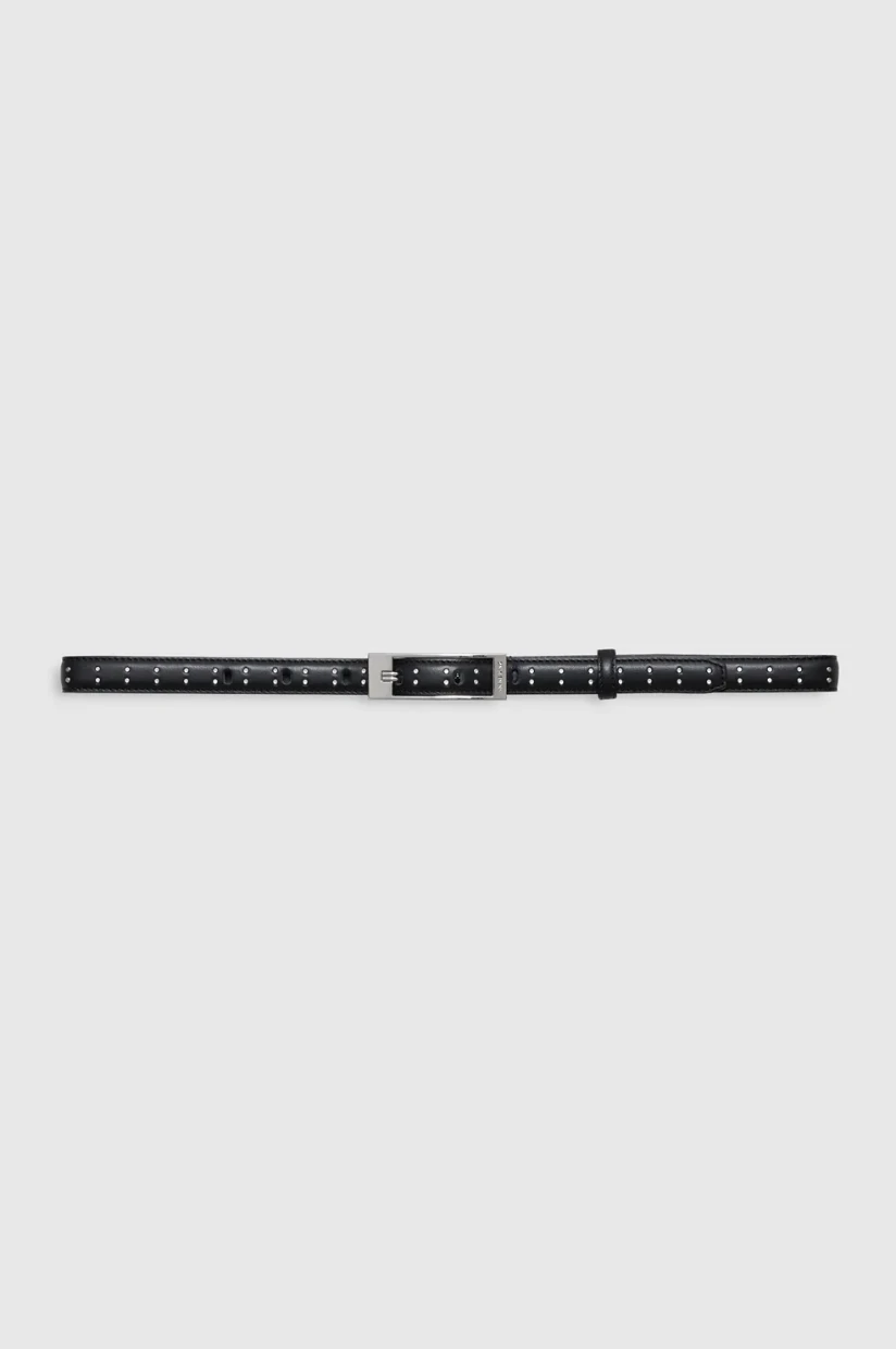Picture of Smooth Leather Belt with Studs
